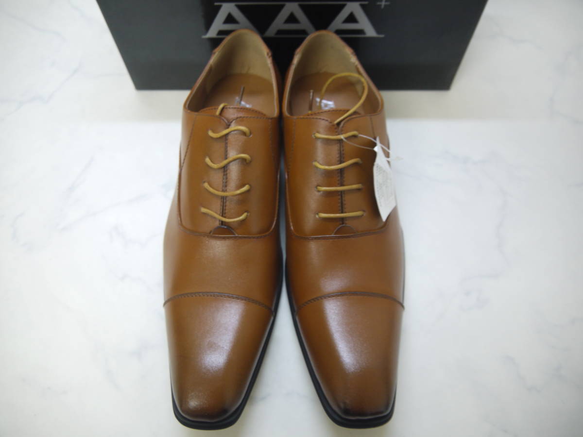 436 新品 AAA+ 46(28.0cm) ビジネスシューズ BRN ブラウン 紳士靴 大きいサイズ BIG ビッグサイズ_画像5