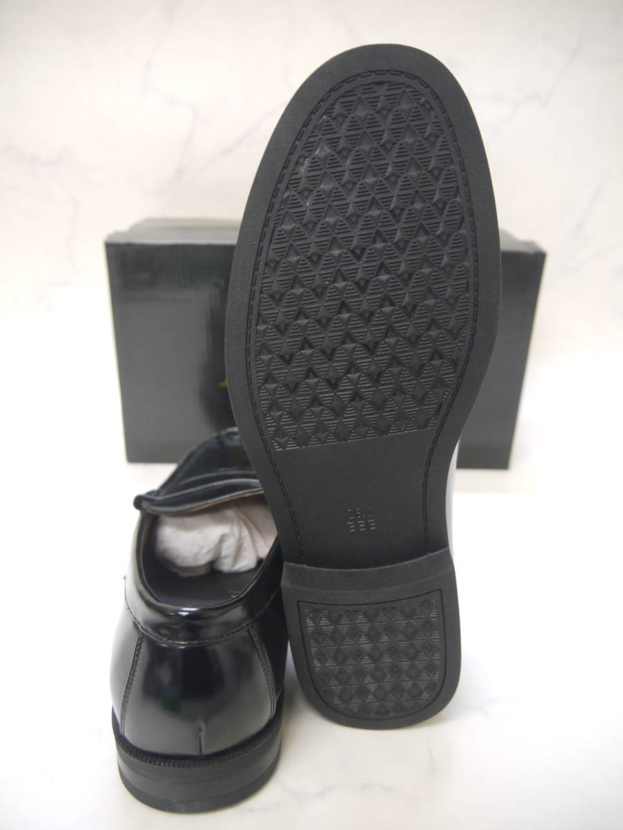 441 新品 AAA+ 28.0EEE ビジネスシューズ BK ブラック ローファー 紳士靴 大きいサイズ big ビッグサイズ_画像6