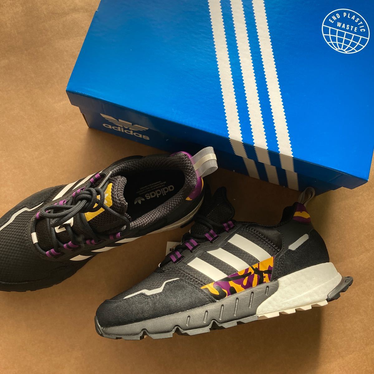 【新品・未使用】adidas Originals ZX 1K ブースト アディダスオリジナルス スニーカー レア 完売品