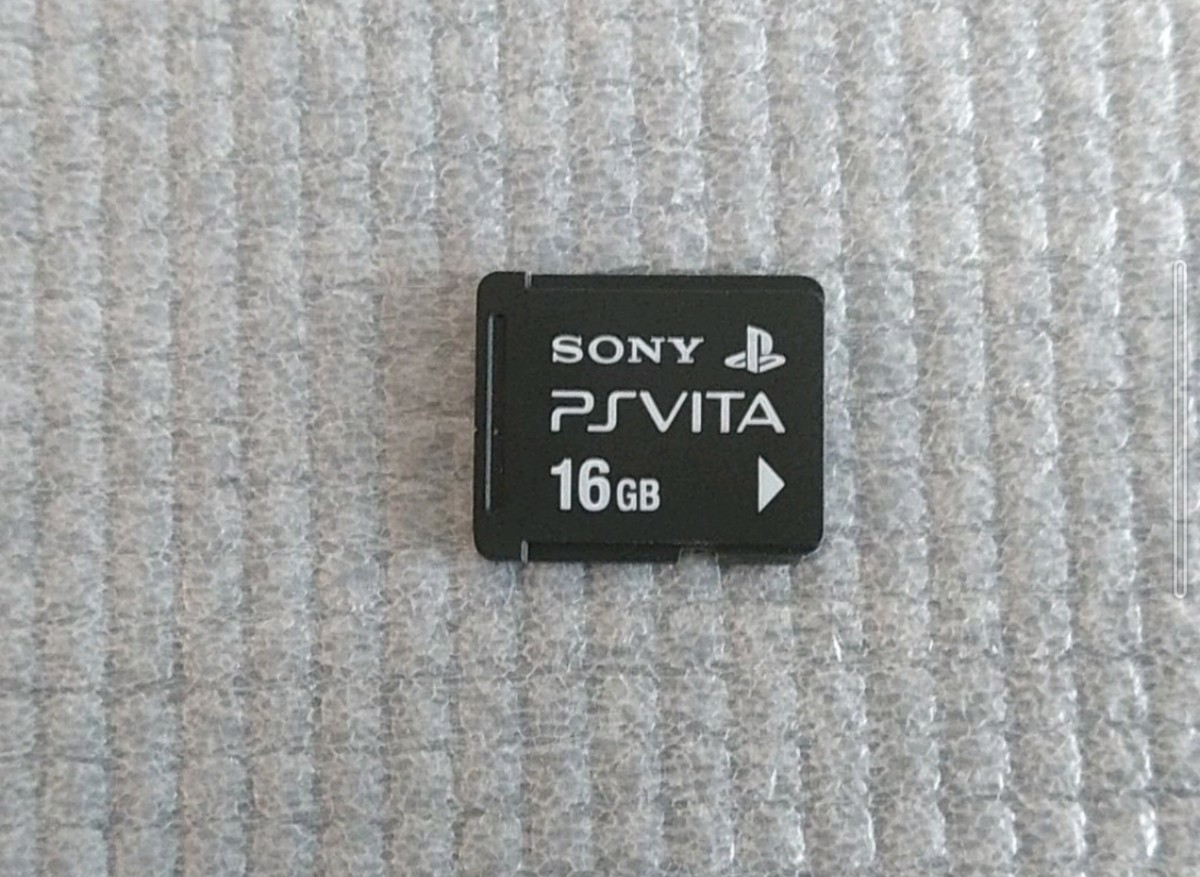 PSVITA メモリーカード 16GB ほぼ未使用 美品 × 新品 PS Vita