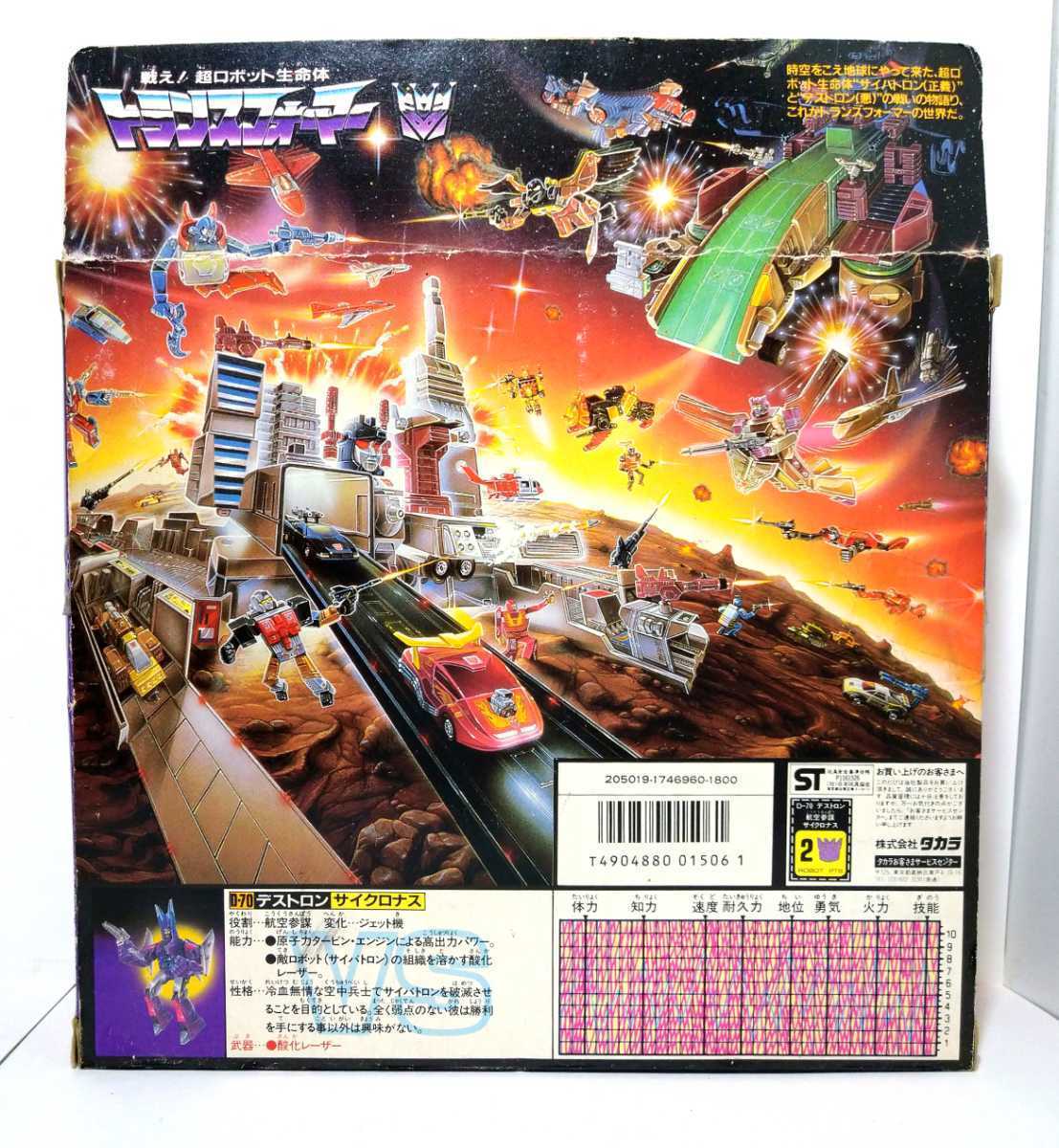 未使用☆ トランスフォーマー タカラ 当時物 デストロン 未使用☆ トランスフォーマー タカラ 当時物 デストロン