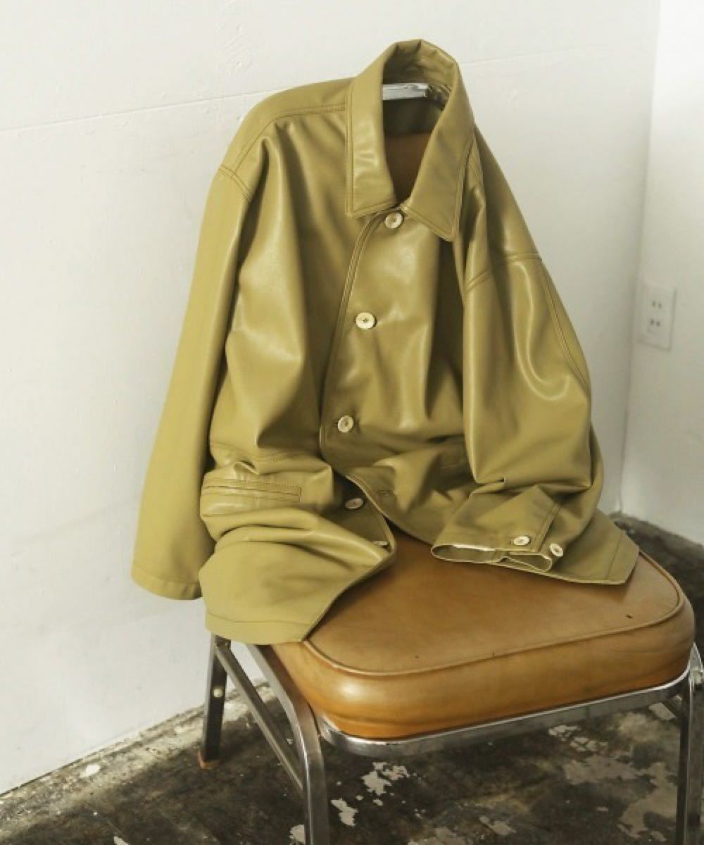 Ecoleather Over Jacket トゥデイフル