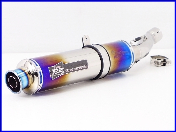 M2】良品♪CBR400R/CB400F/CB400X(EBL-NC47) TSR チタンスリップオン