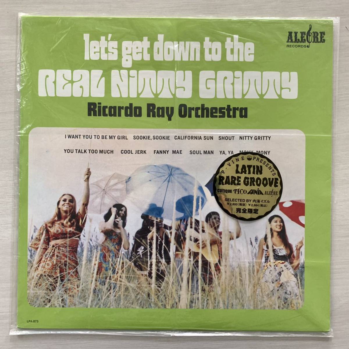 Ricardo Ray Orchestra / let’s get down to the REAL NITTY GRITTY // LP ラテン latin salsa Boogaloo rare groove_画像2