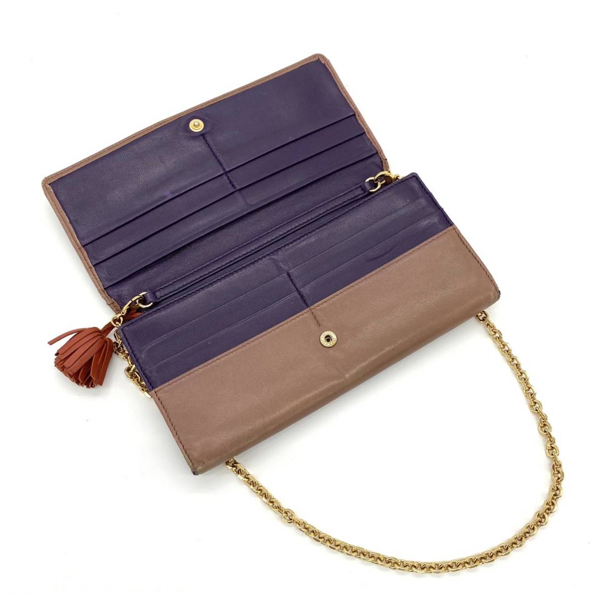 【新作入荷!!】 ベージュ×パープル フリンジ付き 長財布 チェーンウォレット ロエベ LOEWE 【大特価!!】LADIES 高級 プレゼント■ キャンプ 海 夏 お洒落 財布 【新作入荷!!】 ベージュ×パープル フリンジ付き 長財布 チェーンウォレット ロエベ LOEWE 【大特価!!】LADIES 高級 プレゼント■ キャンプ 海 夏 お洒落 財布