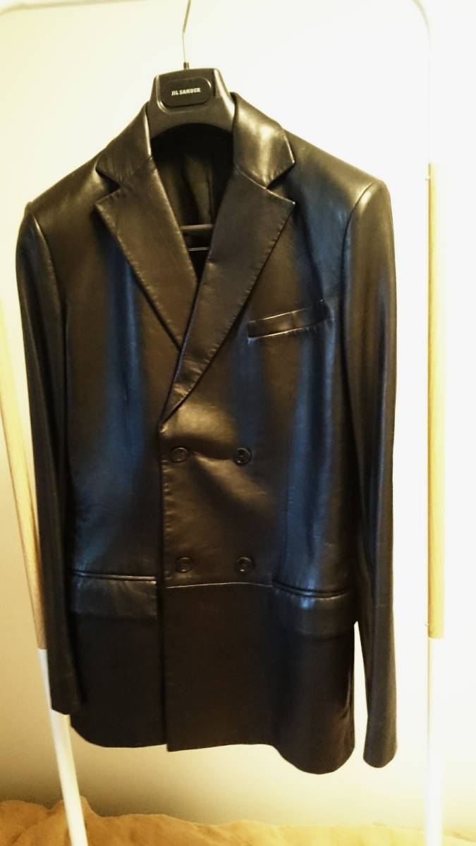 シャイニングゴールデン 【レア】Jilsander leather jacket ジル 