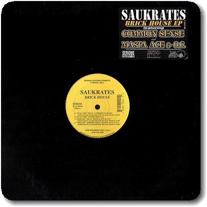 【○03】Saukrates/Brick House EP/EP/Play Dis/Rollin/P's & Q's/Father Time/No I.D./Masta Ace/O.C./Common/Canadian Hip Hopの画像1