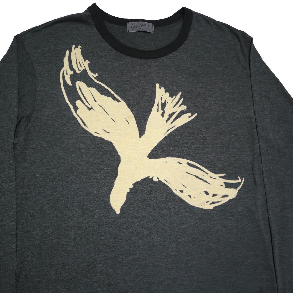 ヤフオク! - AW2011 YOHJI YAMAMOTO POUR HOMME Crow L/S T-S... ヤフオク! - AW2011 YOHJI YAMAMOTO POUR HOMME Crow L/S T-S...