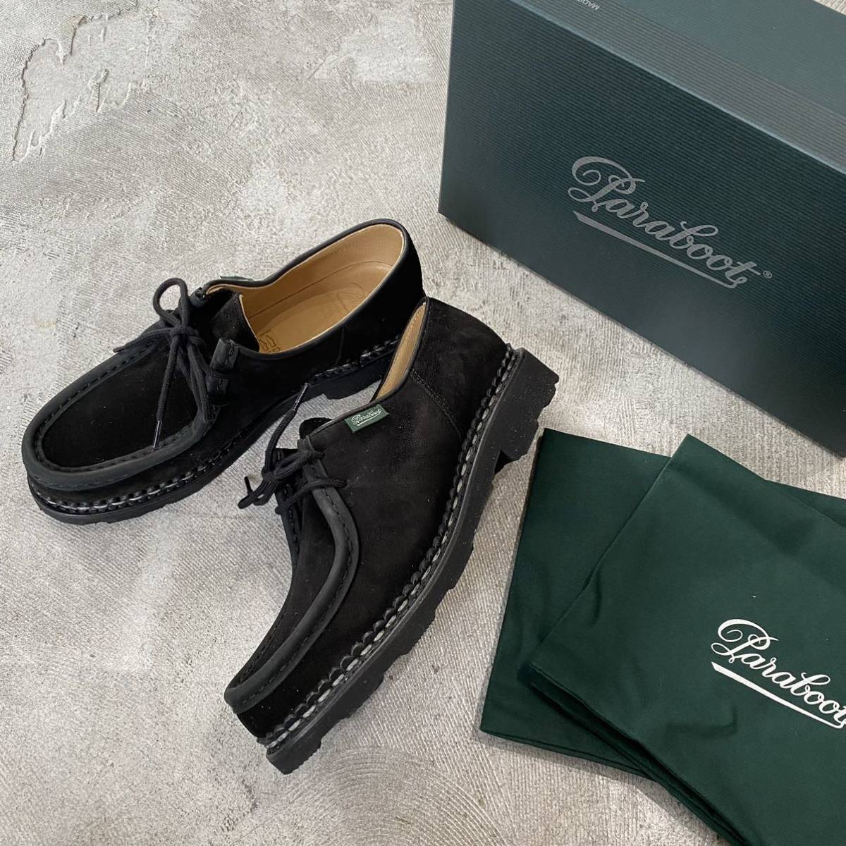 激安正規品 美品 Paraboot 【美品】Paraboots ミカエル MICHAEL 4.5