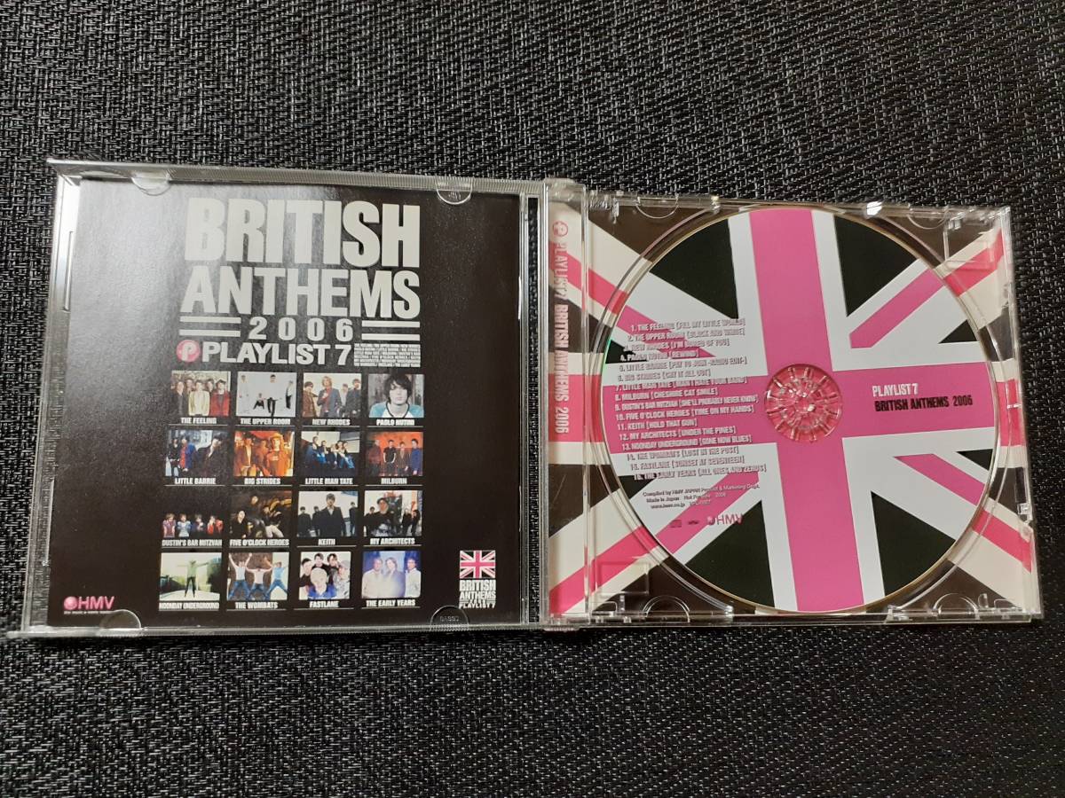 J5967【CD】THE FEELING、PAOLO NUTINI、他 / HMV PLAYLIST 7 BRITISH ANTHEMS 2006_画像2