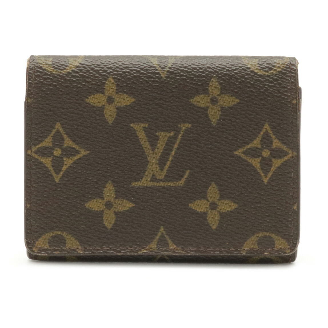 春先取りの VUITTON LOUIS ルイ (中古) M62920 パスケース 名刺入れ