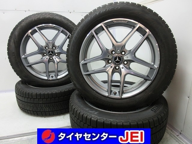 魅力的な 19インチ バリ溝 ベンツ純正 235 55R19 8J 38 112 中古