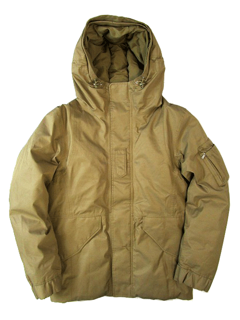 nonnative ノンネイティブ TROOPER HOODED DOWN JACKET C/P HERRINGBONE WITH GORE-TEX  ダウンジャケット ゴアテックス