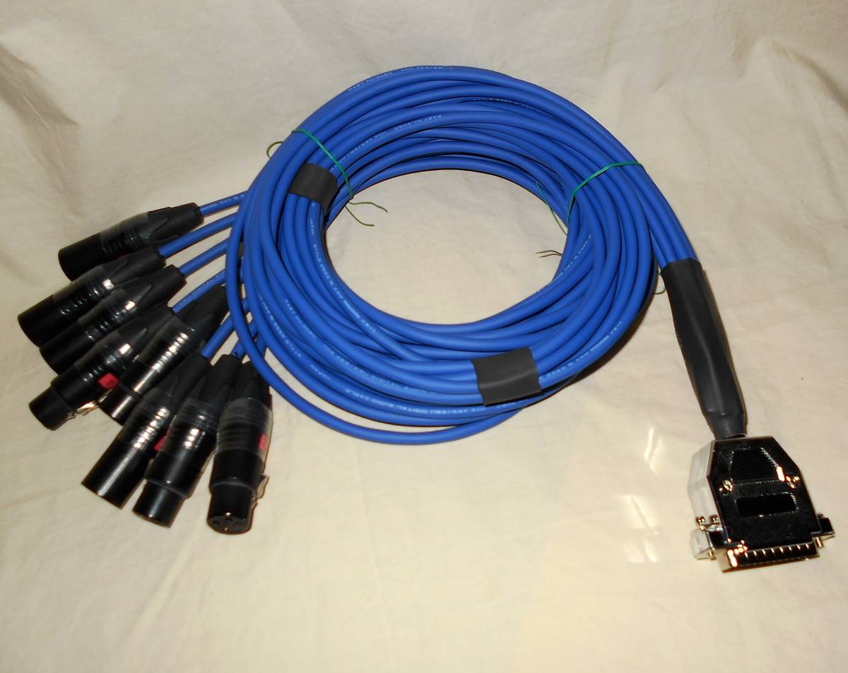 DB25M/XLR3F*4,XLR3M*4 8ch 2m avid цифровой булавка распределение AES кабель mogami3080 #580 RND api focusrite Avid
