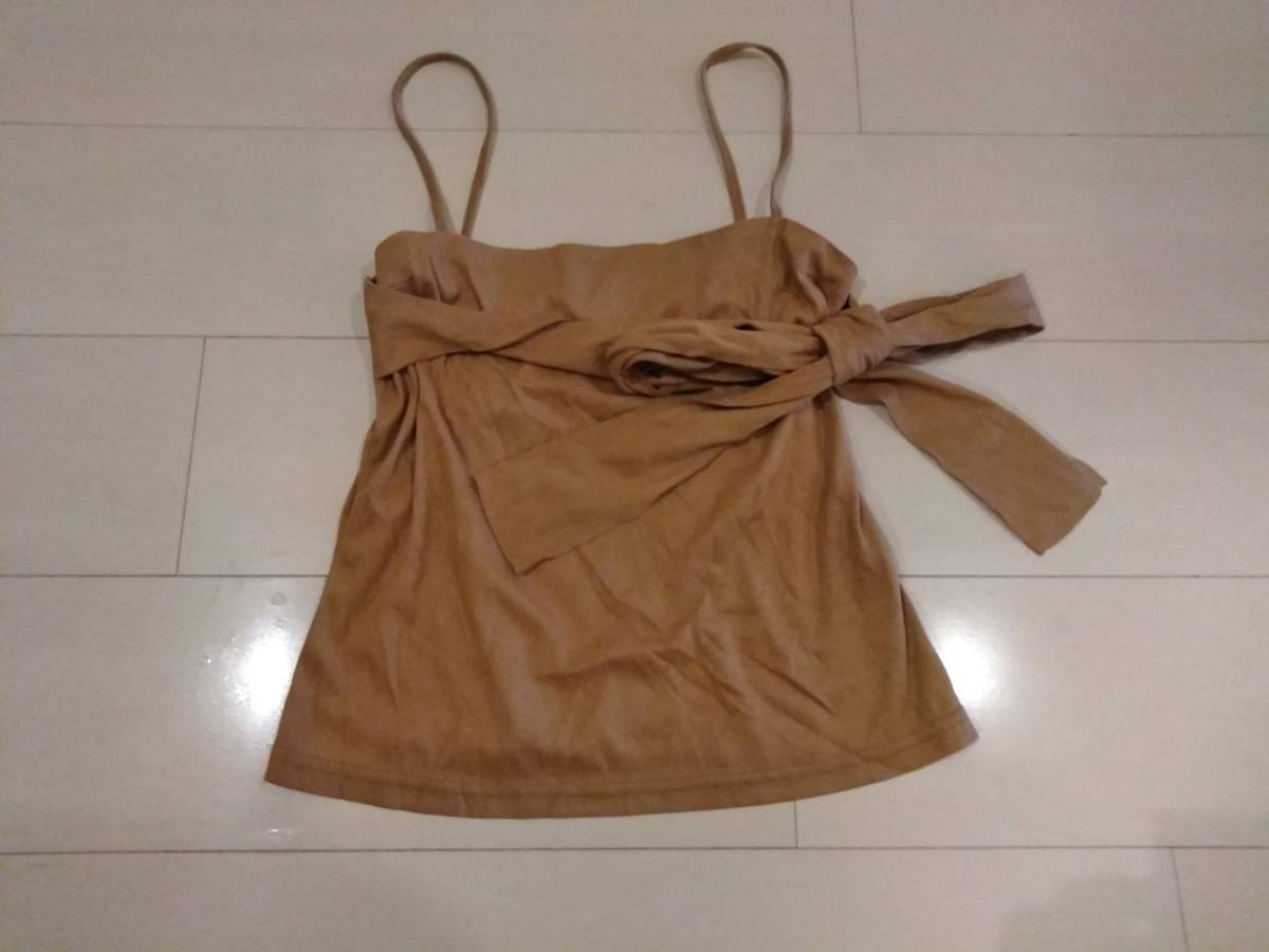 * clear clear camisole brown group size 38