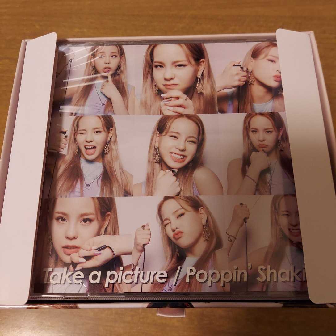 未再生 NiziU CD Take a picture Poppin'Shakin' withU盤 BOX付き マコ