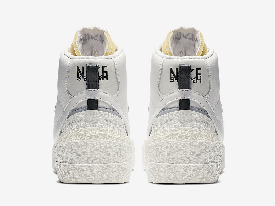 sacai NIKE BLAZER MID WHITE WOLF GREY BV0072-100 サカイ ナイキ ブレーザーミッド ホワイト ウルフグレー