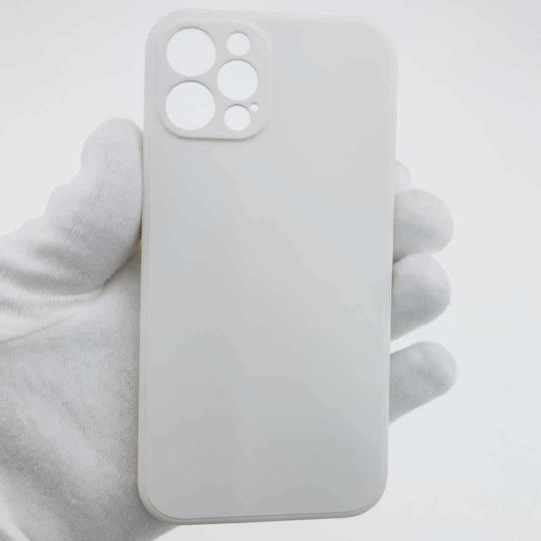 印象のデザイン iPhone 12 Pro 無料長期保証 Max ホワイト 05 シリコンケース 1