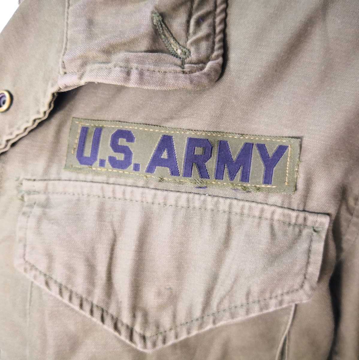 米軍放出品 74年製 ナム戦 M65フィールドジャケット S-R ミリタリー 実物_画像3