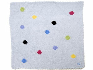 kasi wear kashwere baby blanket BB-73-15-30 Baby Blanket Polka Dot dot baby * blue 