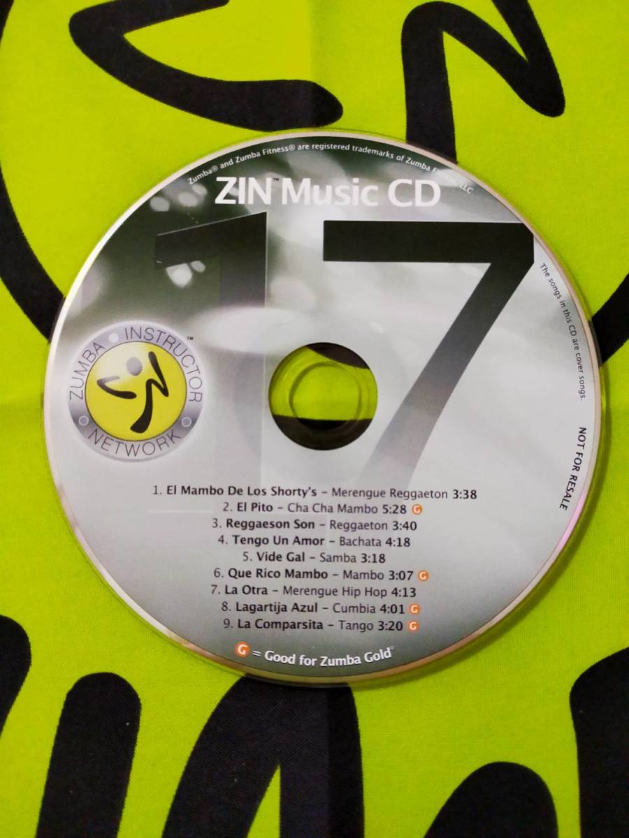 即決！ 超希少品！ ZUMBA ズンバ ZIN17 DVD ＆ CD インストラクター