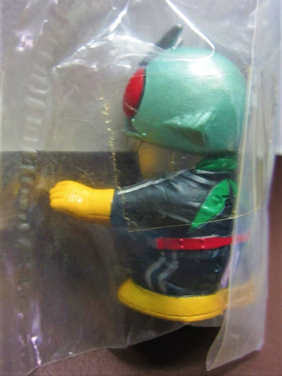  Bandai * Kamen Rider Kids 3( палец кукла )*13. шокер rider ( зеленый muffler )* не использовался товар *BANDAI2003