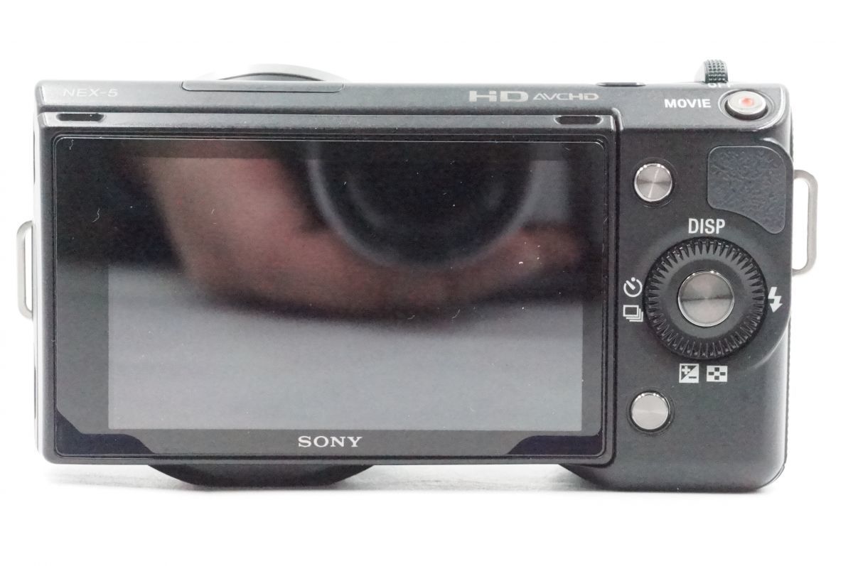 ★☆【SONY α NEX-5 ダブルズームレンズキット ブラック NEX-5D/B】憧れの一レフ♪/全国どこでも送料無料★☆（202111-05181-kaitori）_画像4