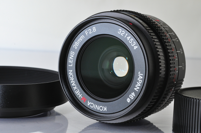 ★★極上品 Konica M-Hexanon 28mm F/2.8 Lens♪♪#5125_画像1