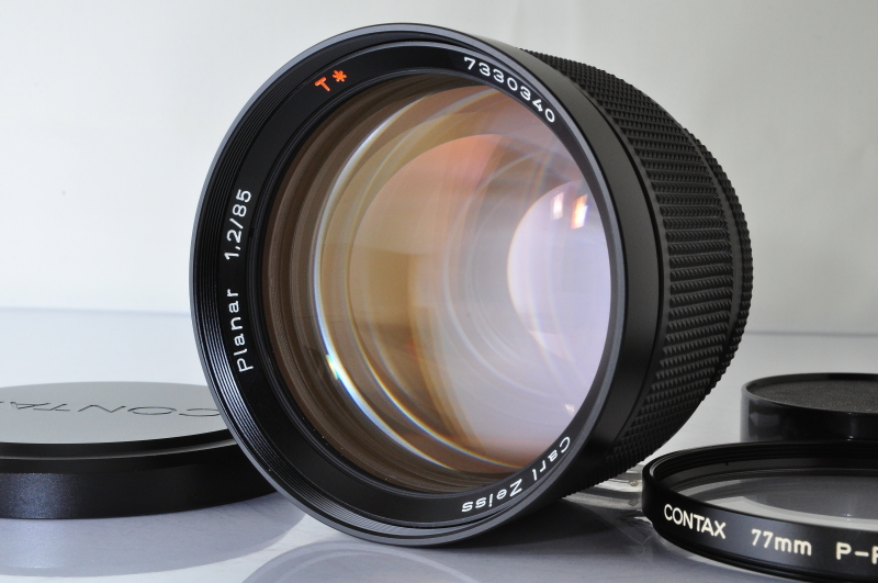 ★★極上品 CONTAX Carl Zeiss Planar T* 85mm F/1.2 MMG 60周年記念モデル Lens♪♪#5147