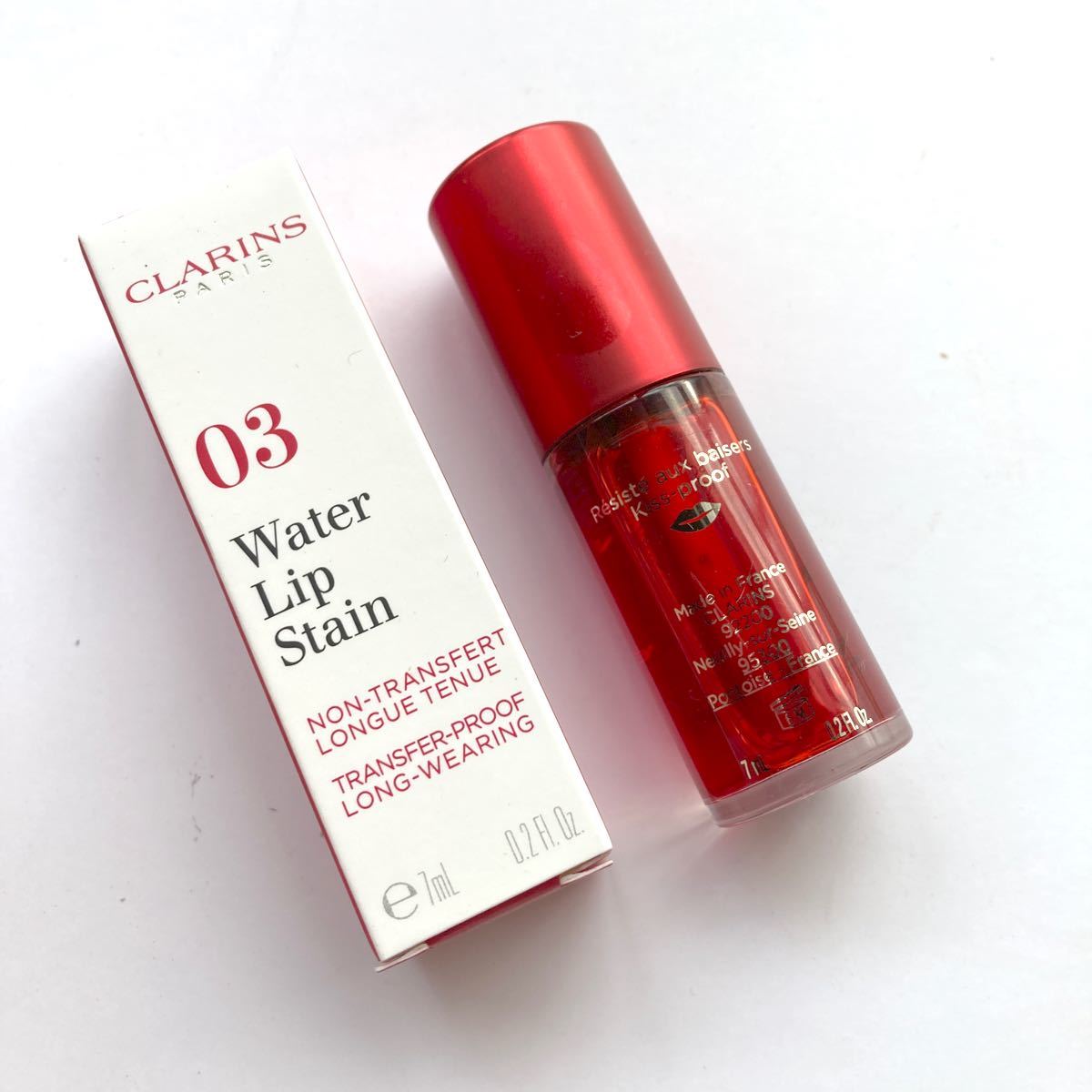 クラランス　ウォーターリップステイン　clarins リップ　ステイン　口紅