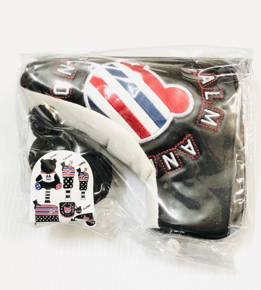 超格安一点 新品!Odyssey Bear Putter Cover(オデッセイ ベア パターカバー) パター用 超格安一点 新品!Odyssey Bear Putter Cover(オデッセイ ベア パターカバー) パター用