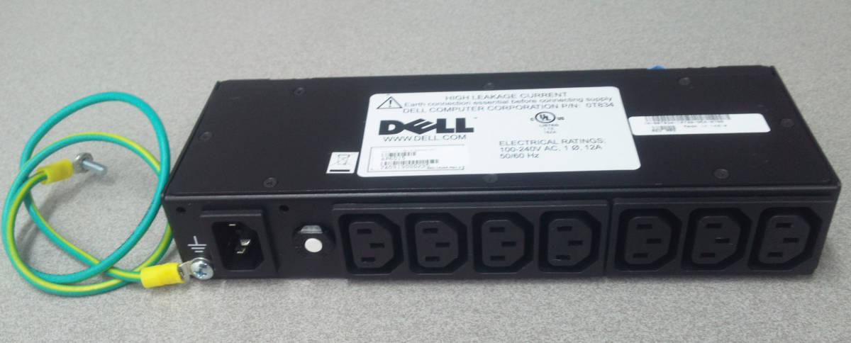 送料無料 Dell APC PDU AP6015 4210 サーバー ラック 電源タップ パワーケーブル コンセント IEC-320 C14 C13 供給 ユニット PowerEdge_画像1