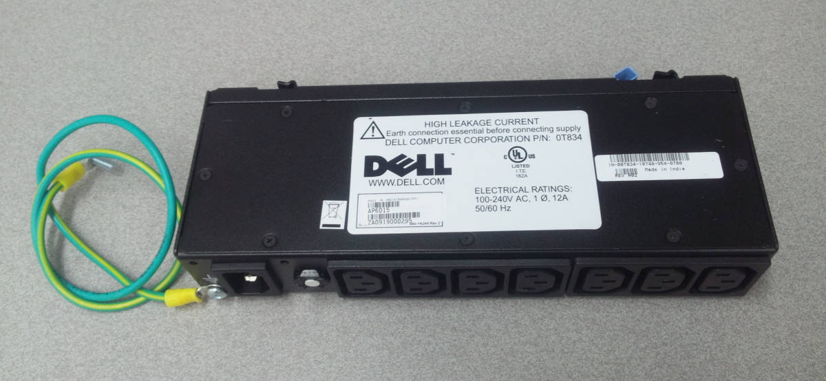 送料無料 Dell APC PDU AP6015 4210 サーバー ラック 電源タップ パワーケーブル コンセント IEC-320 C14 C13 供給 ユニット PowerEdge_画像3