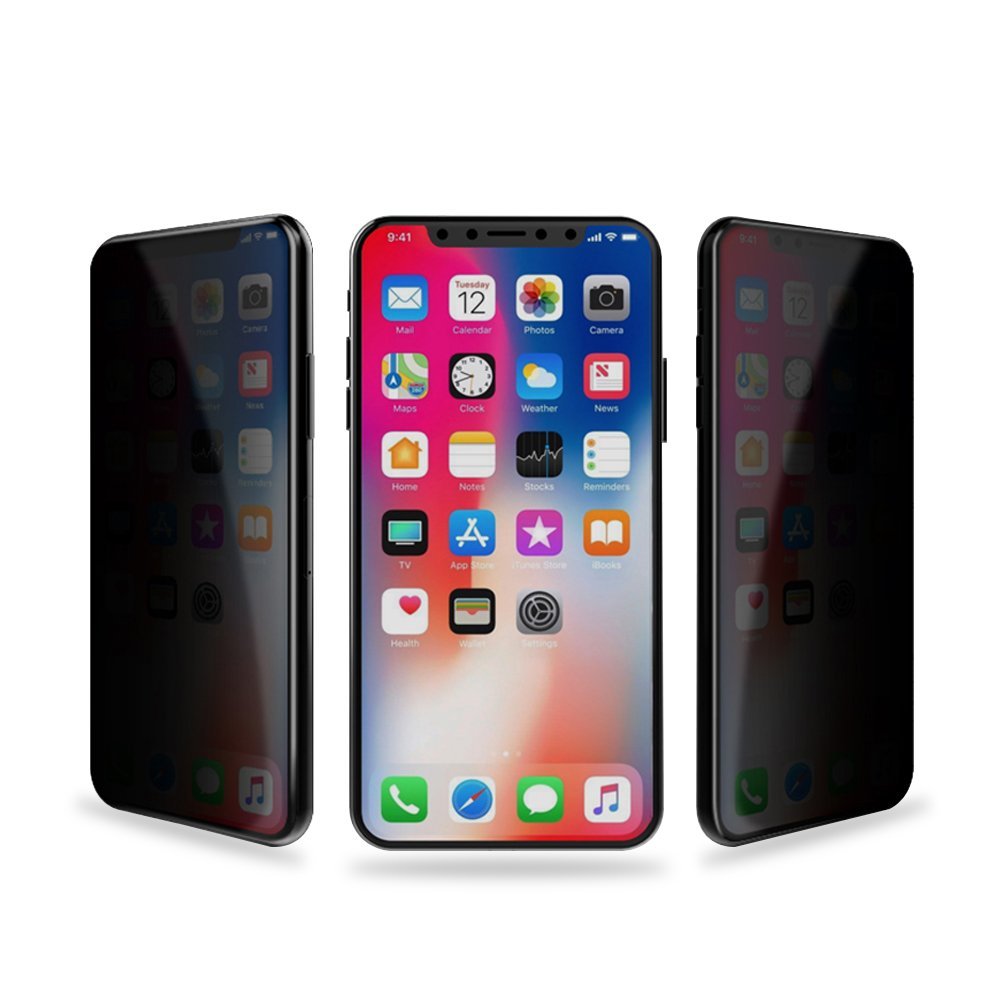 iPhone 12ProMax 覗き見防止 強化ガラスフィルム フルカバー 硬度9H 飛散 指紋キズ防止 全面保護 アイホン アイフォン_画像2