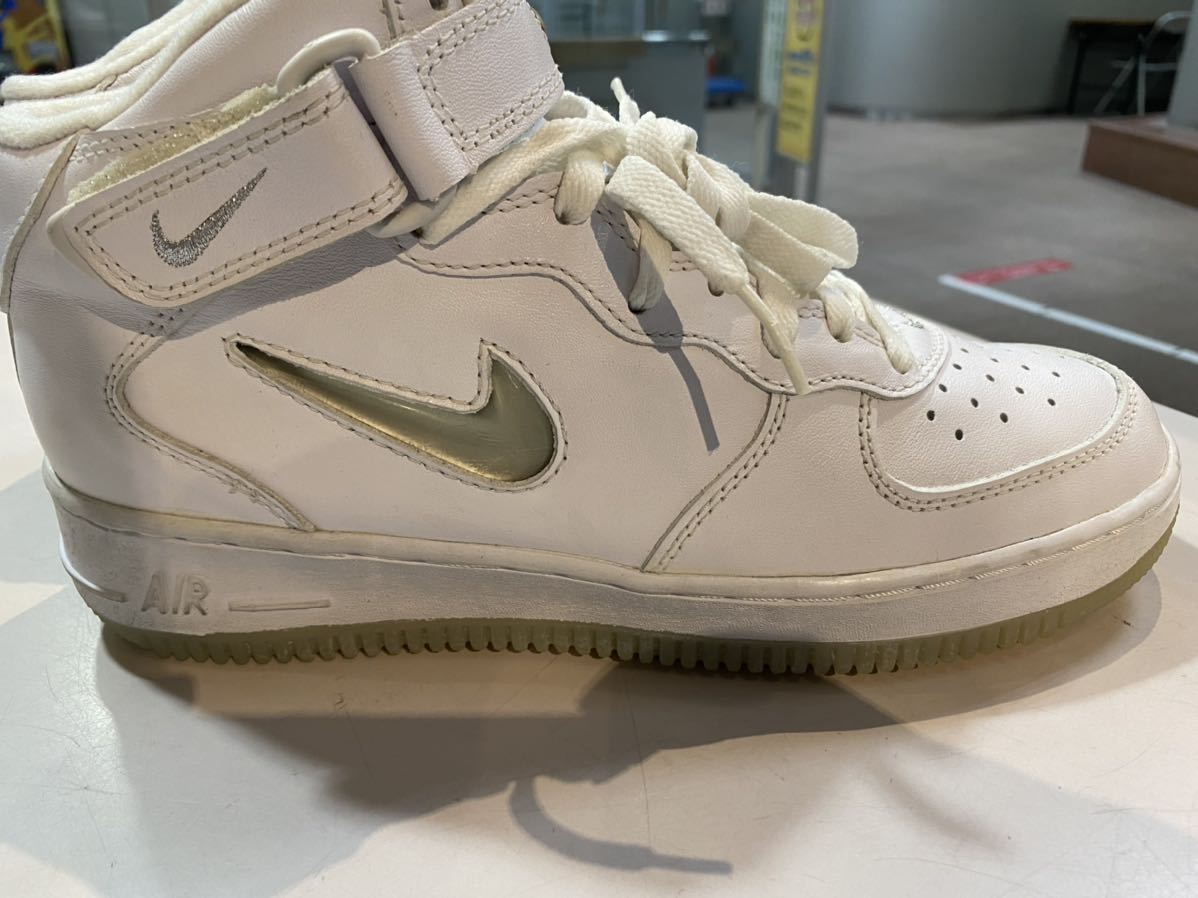 1996 NIKE AIR FORCE 1 MID CL SC US8 新品 630236-102