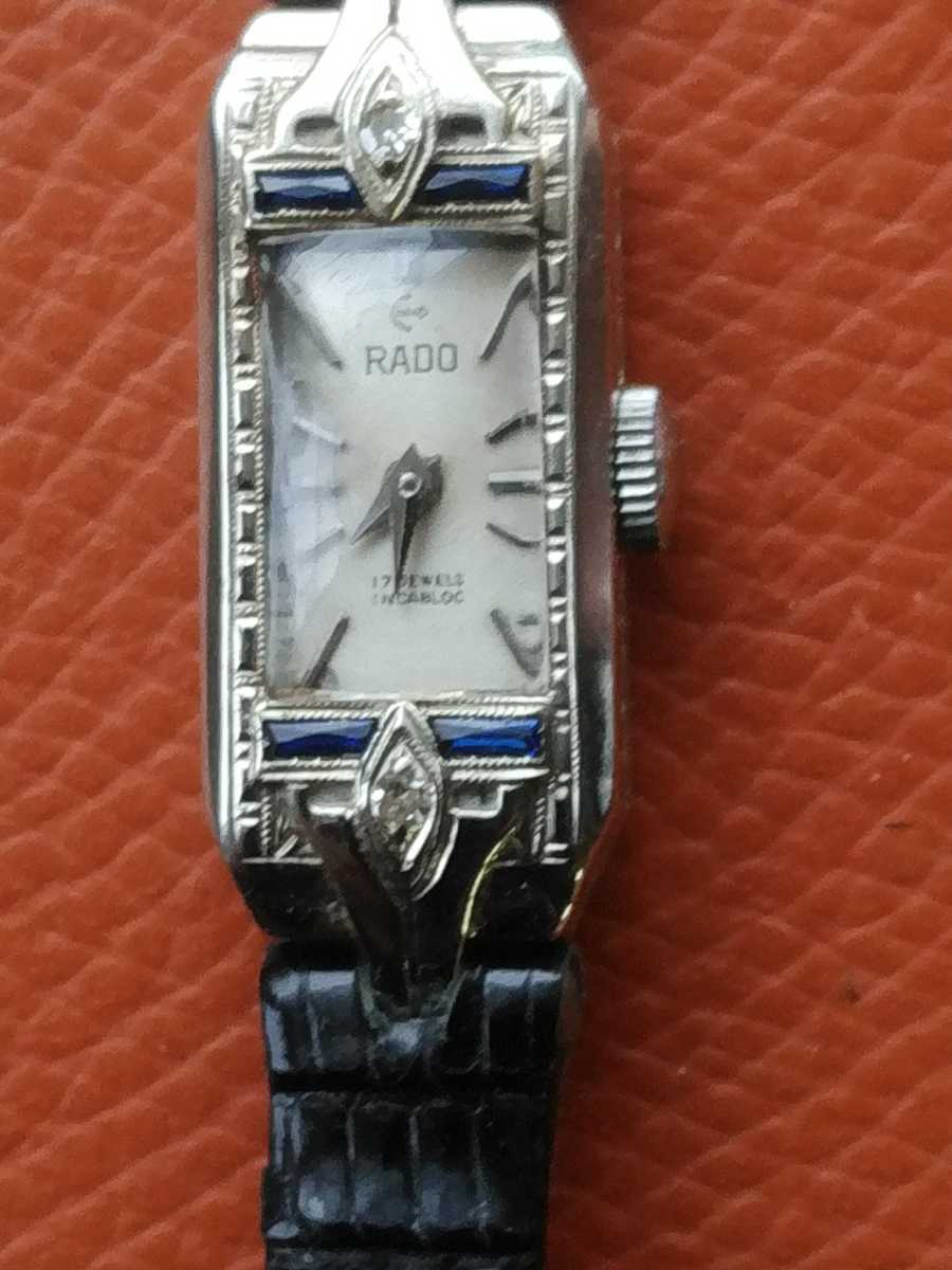 RADO Rado 14K diamond женский ручной завод наручные часы 