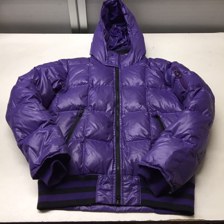 送料無料 TOMMY HILFIGER トミーヒルフィガー ダウンジャケット ダウンコート アウター メンズMサイズ 紫#31015sug