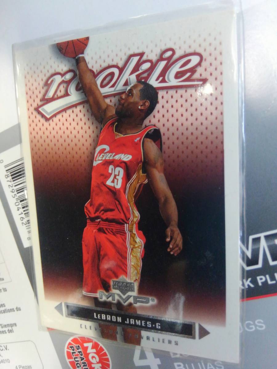 激安 2003-04 】UD MVP】№201/LeBron RC! Card James○Rookie Upper