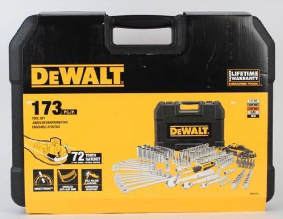 高級感 DEWALT デウォルト 173ピース 工具セット sushitai.com.mx