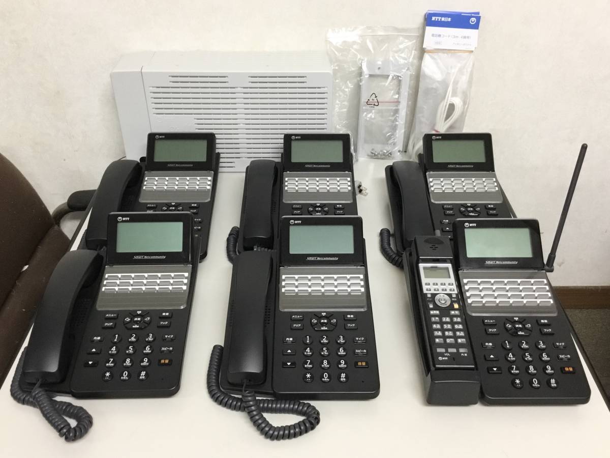 Yahoo!オークション - NTT αA1 A1-MES-(1) 主装置・電話機6台 Yahoo!オークション - NTT αA1 A1-MES-(1) 主装置・電話機6台