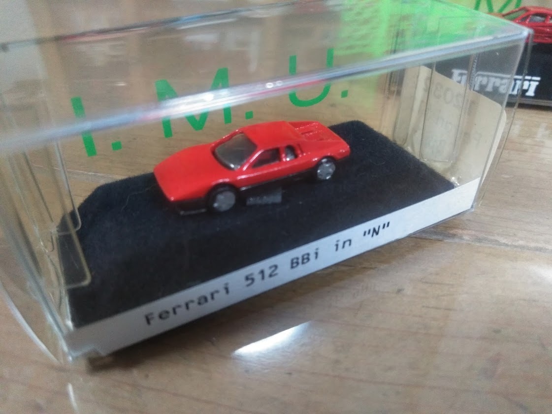 フェラーリ F40 512BBi 2台セット IMU 1/100 絶版 新品 貴重品 激レア FERRARI_画像3