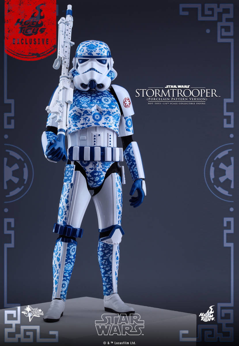 未開封 HOTTOYS MMS401 1/6 ストームトルーパー 陶磁器版 ムービー