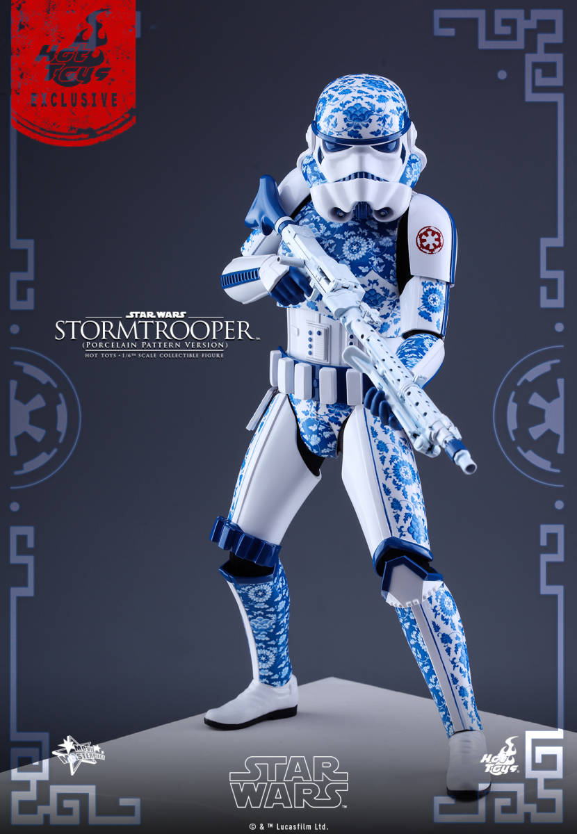 未開封 HOTTOYS MMS401 1/6 ストームトルーパー 陶磁器版 ムービー