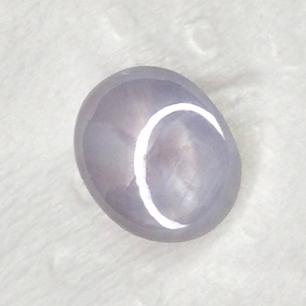 【珍品】天然ツインスターサファイア　ルース　1.30ct 5.8×6.9×2.8mm_画像9