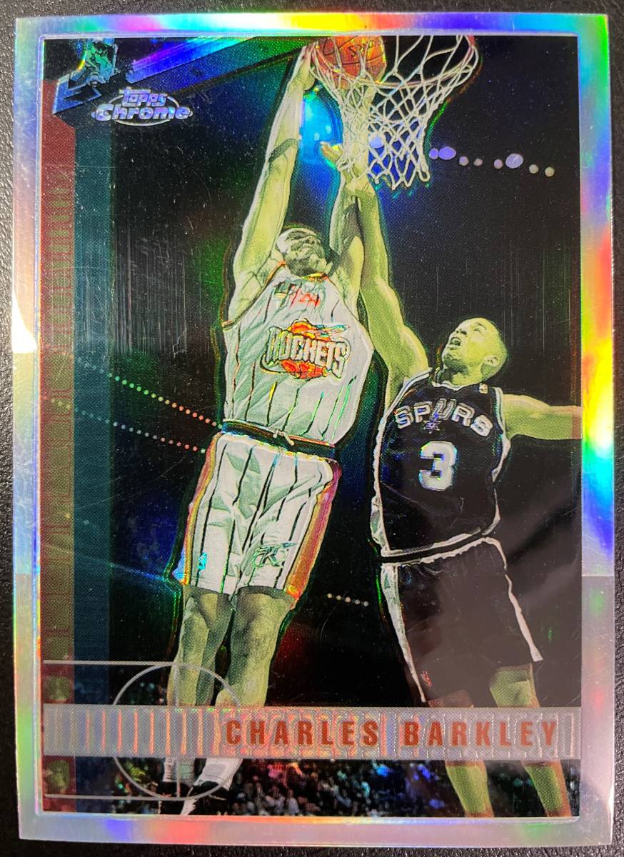 Charles Barkley ＜ 97-98 Toops Chrome Refractor ＞ リフラクター版_画像1