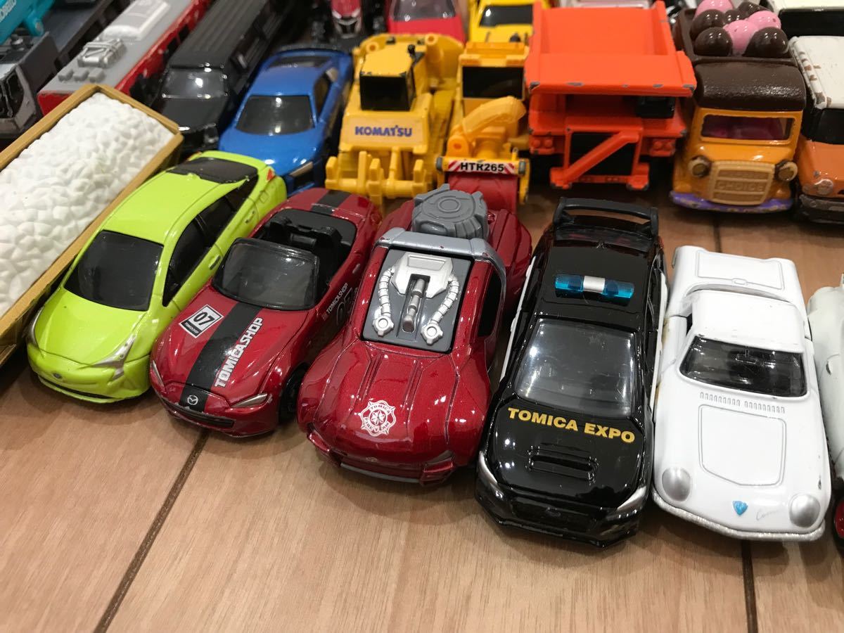 トミカ まとめ売り ジャンク品 約100台 ハッピーセット トミカ博 初回限定有 大量セット ミニカー タカラトミー 消防車