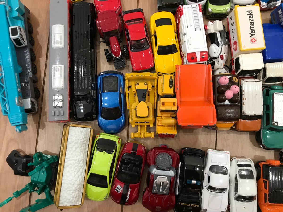 トミカ まとめ売り ジャンク品 約100台 ハッピーセット トミカ博 初回限定有 大量セット ミニカー タカラトミー 消防車