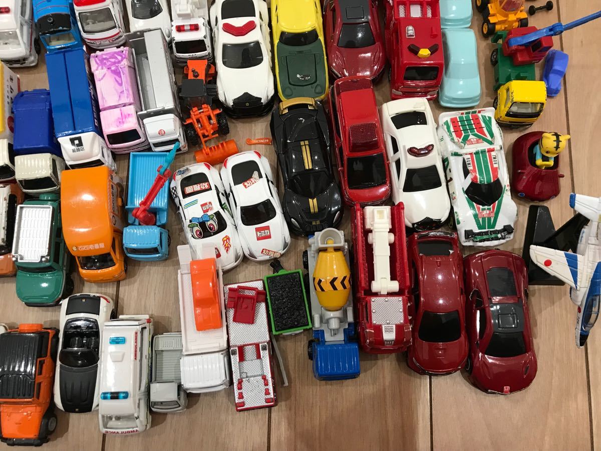 トミカ まとめ売り ジャンク品 約100台 ハッピーセット トミカ博 初回限定有 大量セット ミニカー タカラトミー 消防車