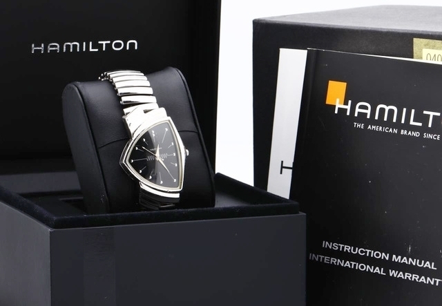 2022 新作 HAMILTON ハミルトン ベンチュラ H24411732 腕時計 付属品有 メンズ 驚きの値段 稼働品 箱付 正規品
