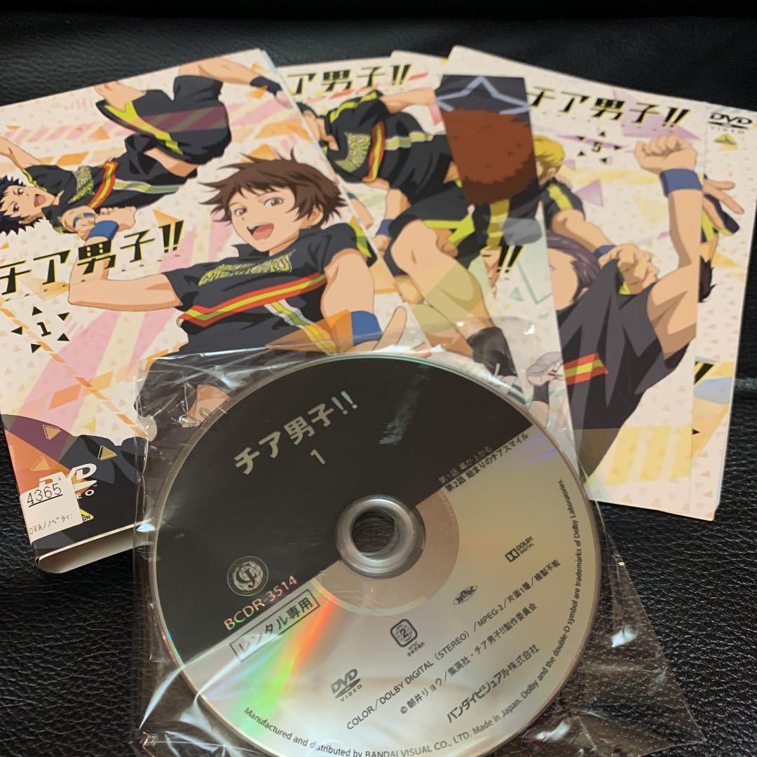 レンタル落ち中古DVD　チア男子!!　全6巻セット